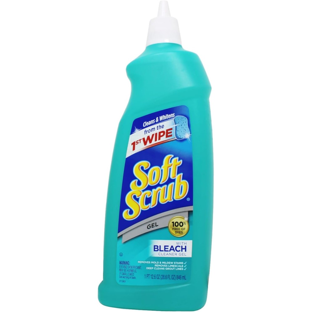Soft Scrub Gel Cleanser With Bleach Pack of Two front view premium surface cleaner