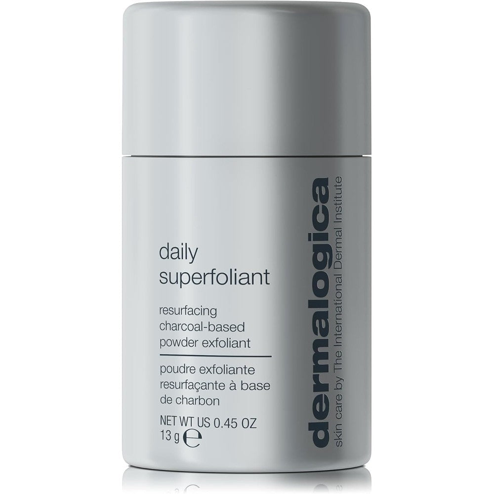 Dermalogica Daily Superfoliant powder exfoliator front view showing travel sized container