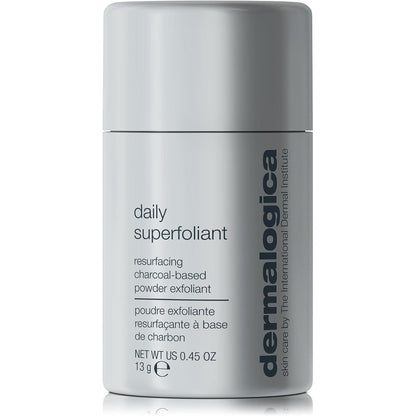 Dermalogica Daily Superfoliant powder exfoliator front view showing travel sized container