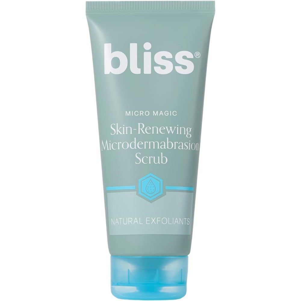 Bliss Micro Magic Skin Renewing Microdermabrasion Scrub front view packaging