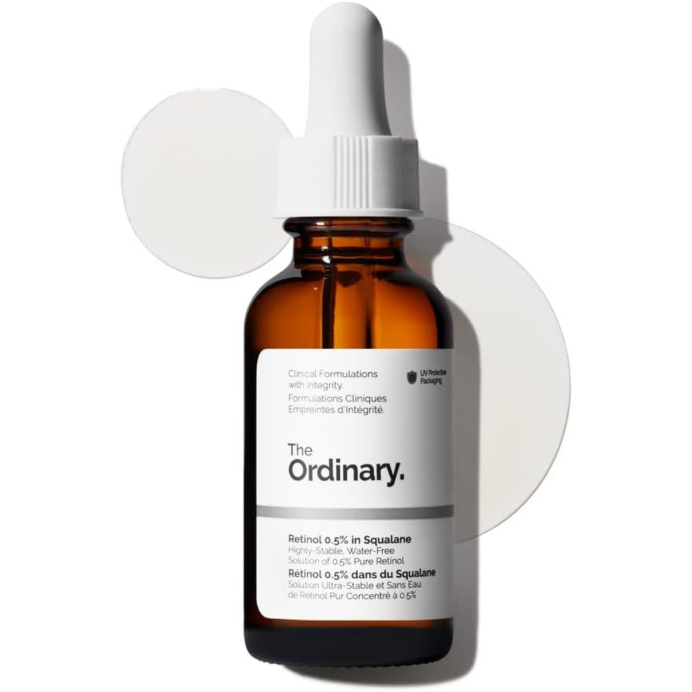 ordinary Retinol serum by The Ordinary targets fine lines and wrinkles for Indian skin.