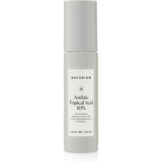 Naturium Azelaic Topical Acid 10 Percent bottle front view for dark spot treatment