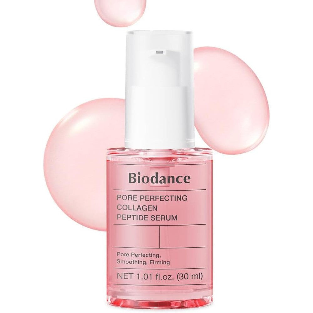 BIODANCE Pore Perfecting Collagen Peptide Serum front view bottle for skin firming
