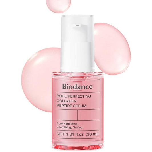 BIODANCE Pore Perfecting Collagen Peptide Serum front view bottle for skin firming