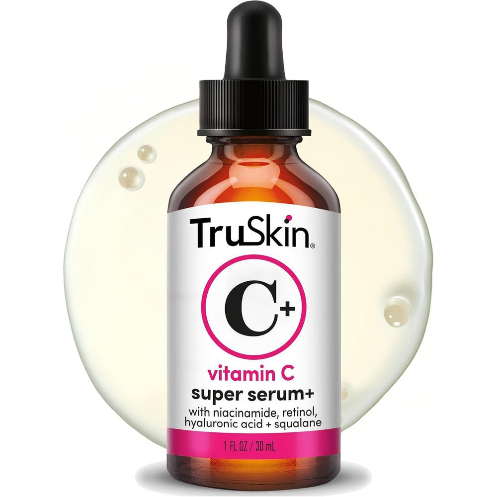 TruSkin Vitamin C Super Serum for Face 1 fluid ounce front view packaging