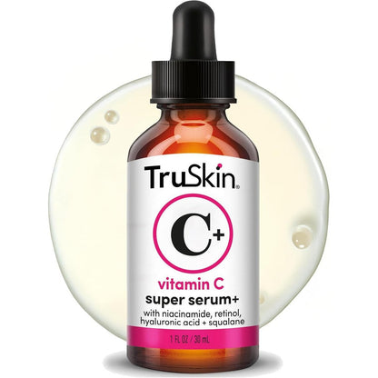 TruSkin Vitamin C Super Serum for Face 1 fluid ounce front view packaging