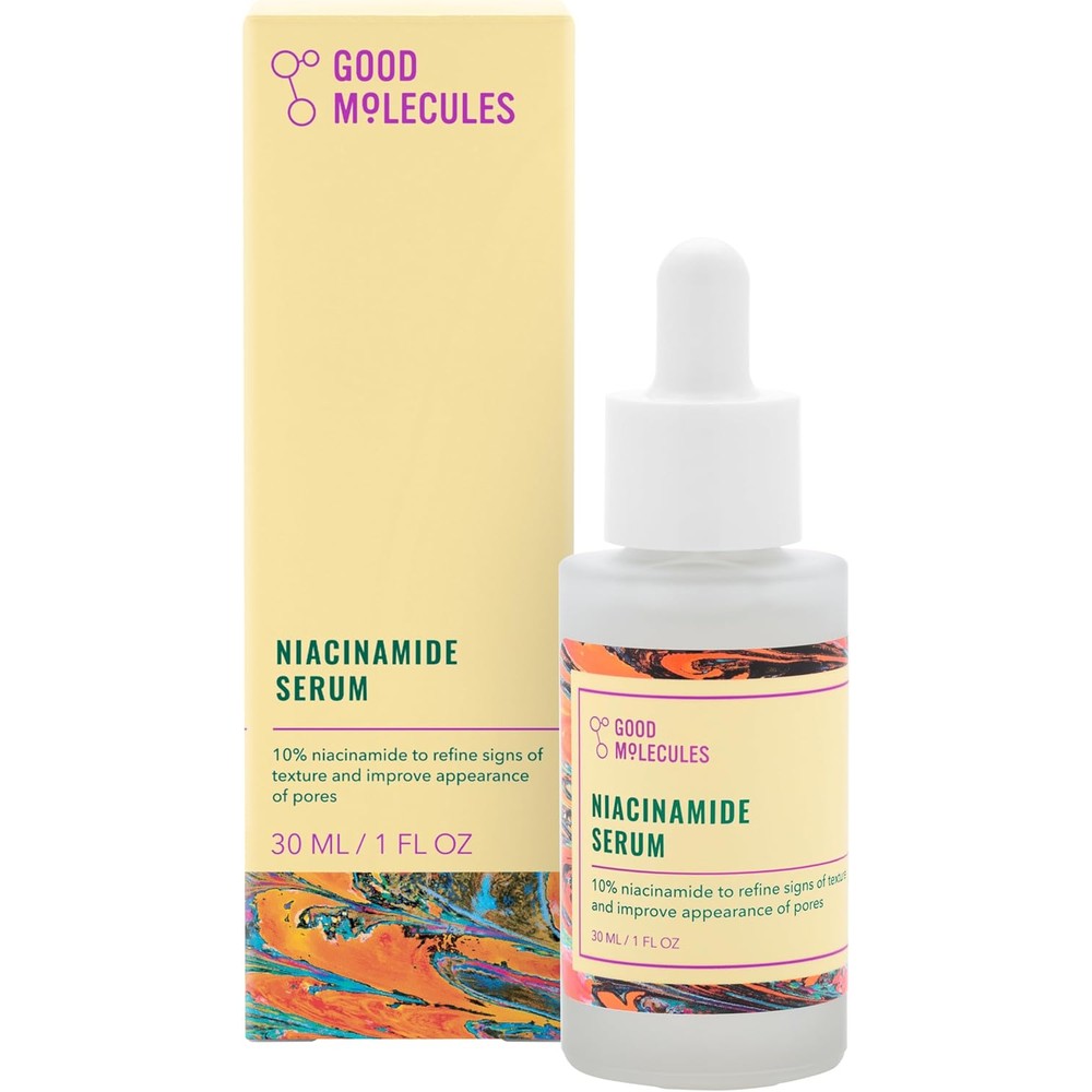 Good Molecules Niacinamide Serum 30ml bottle for refining skin texture and tone