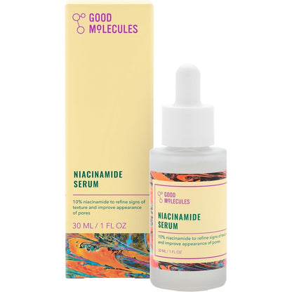 Good Molecules Niacinamide Serum 30ml bottle for refining skin texture and tone