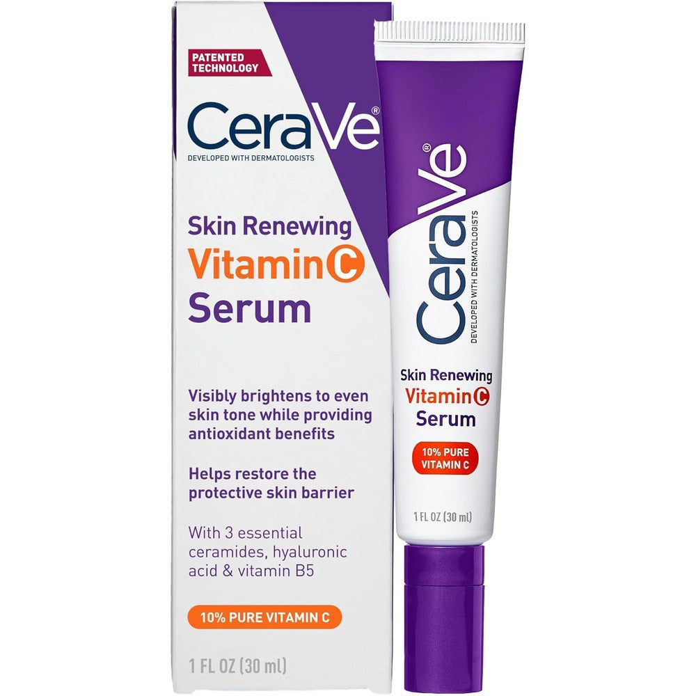 CeraVe Vitamin C Serum front view packaging for skin brightening treatment
