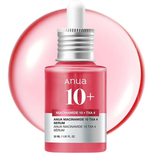 Anua Niacinamide 10 Plus TXA 4 Serum front view bottle for dark spot treatment
