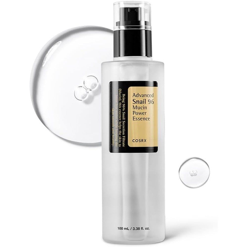 COSRX Advanced Snail 96 Mucin Power Essence front view bottle for glass skin hydration