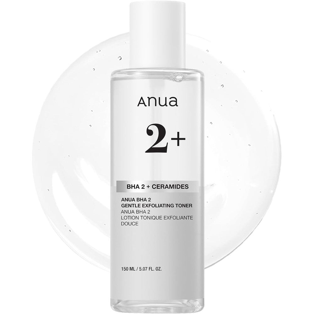 Anua BHA 2% Gentle Exfoliating Toner front view for pore care.