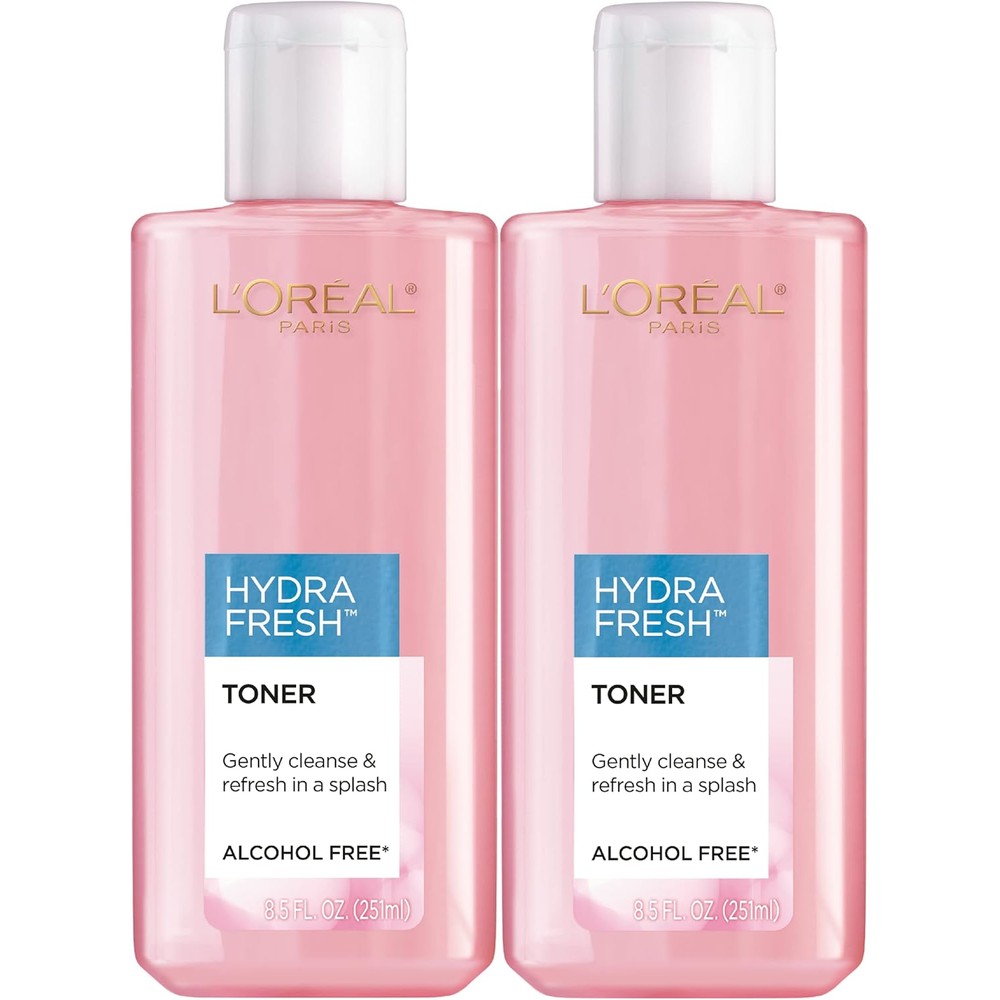 L'Oreal Paris HydraFresh Toner front bottle view