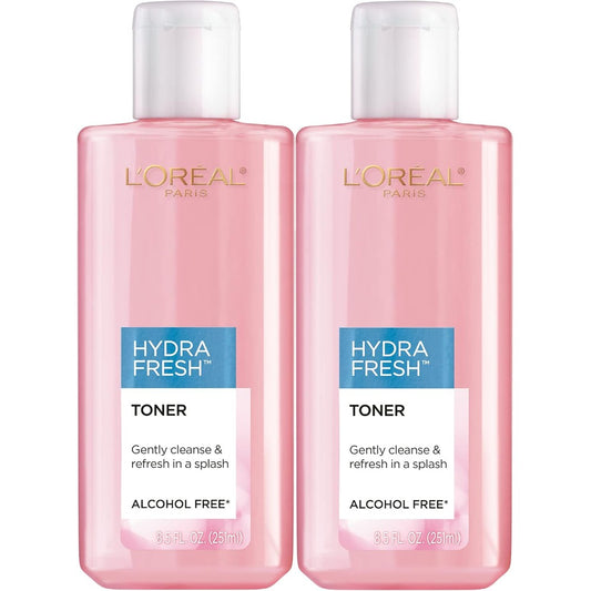 L'Oreal Paris HydraFresh Toner front bottle view