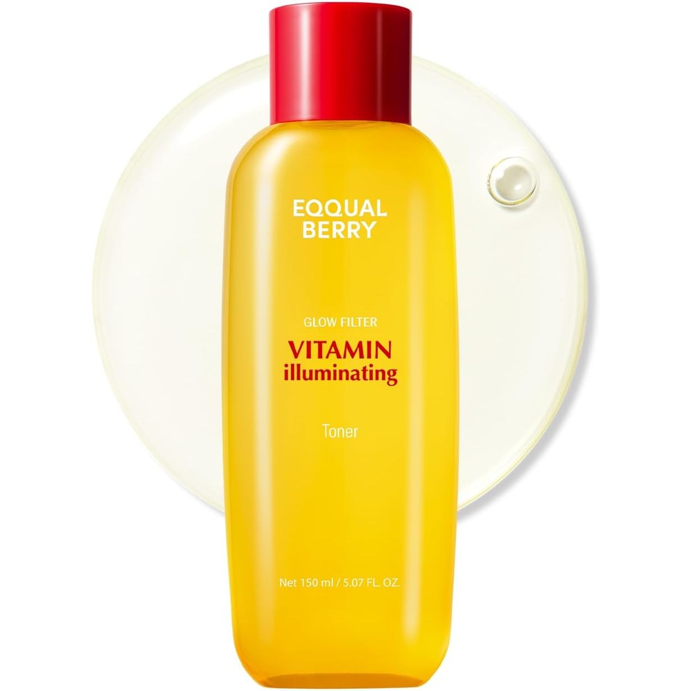 EQQUALBERRY Vitamin Illuminating Toner front view bottle for hyperpigmentation care