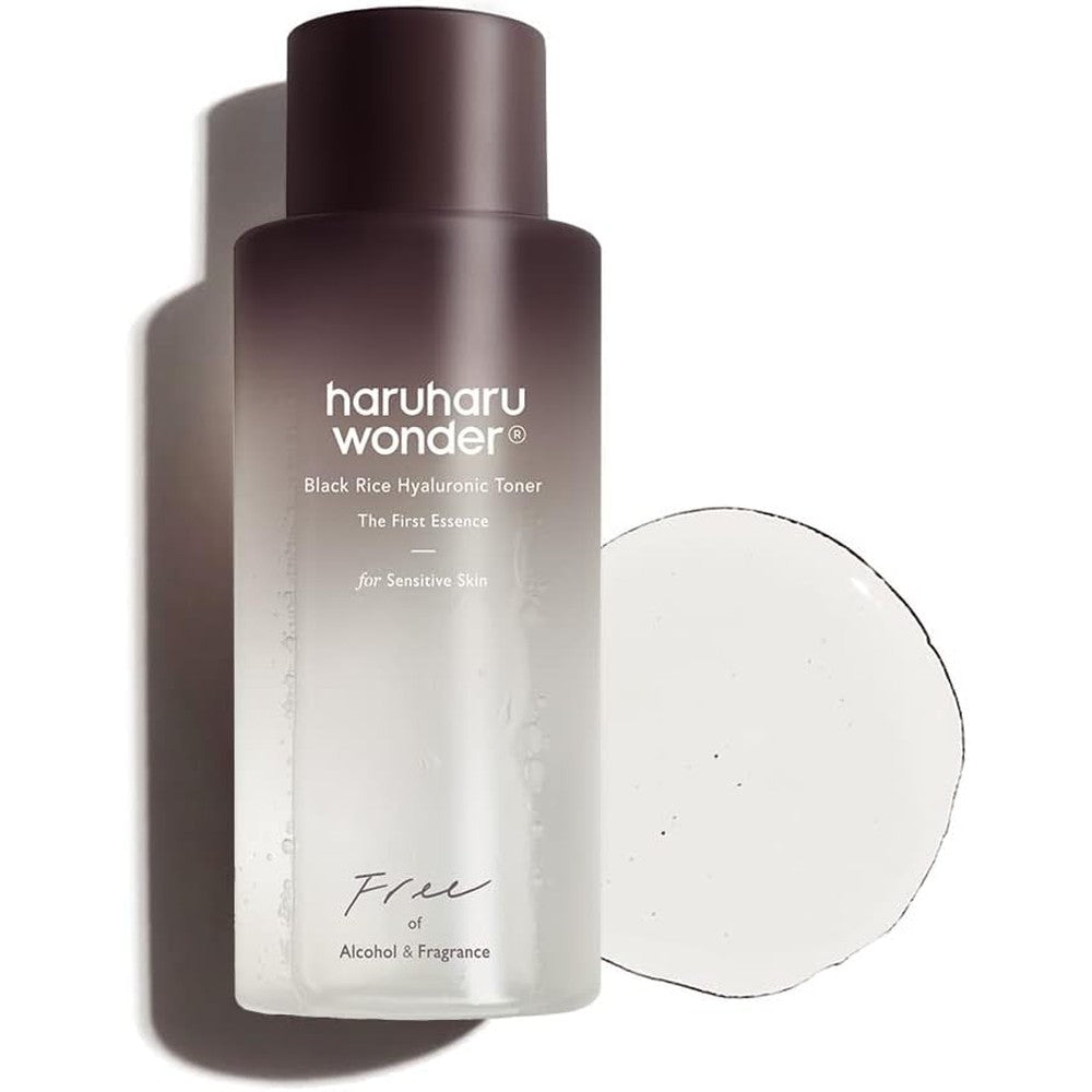 HaruHaru Wonder Black Rice Hyaluronic Toner for sensitive skin front view