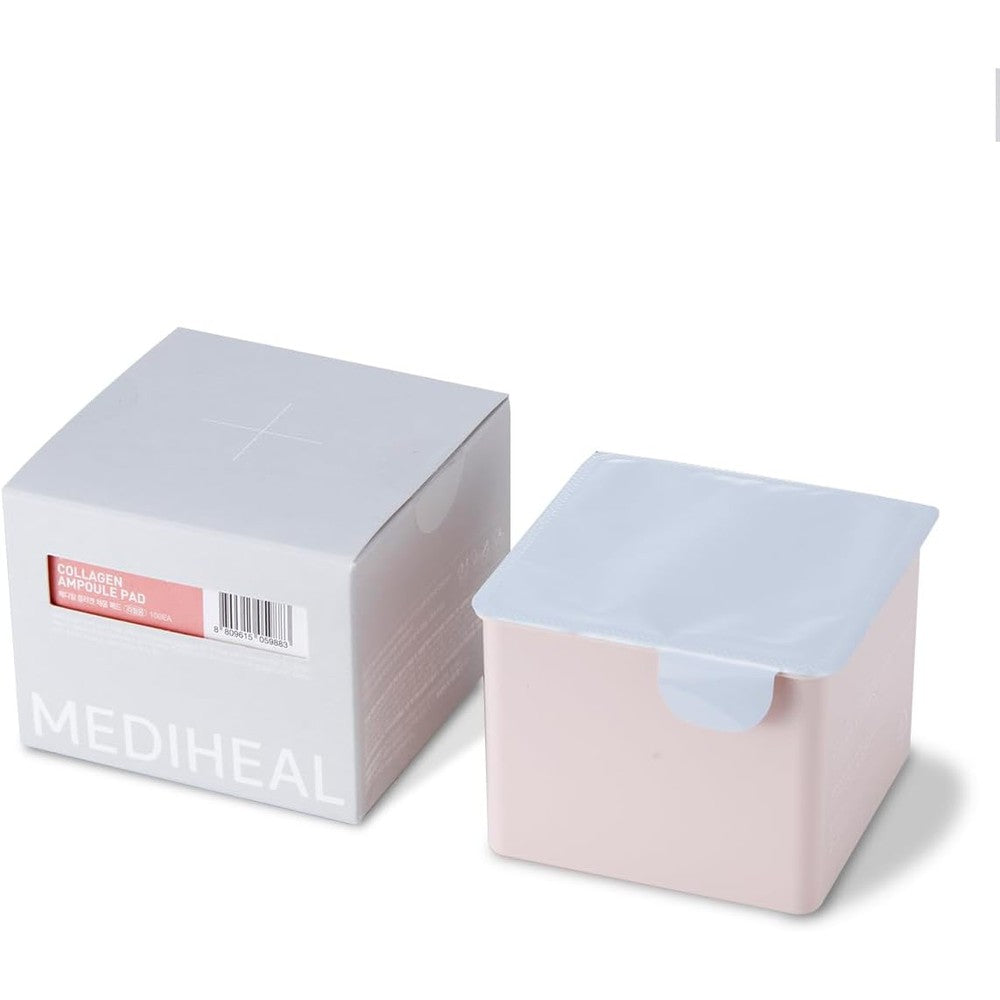 Mediheal Collagen Ampoule Pad Refill box front view for skin firming