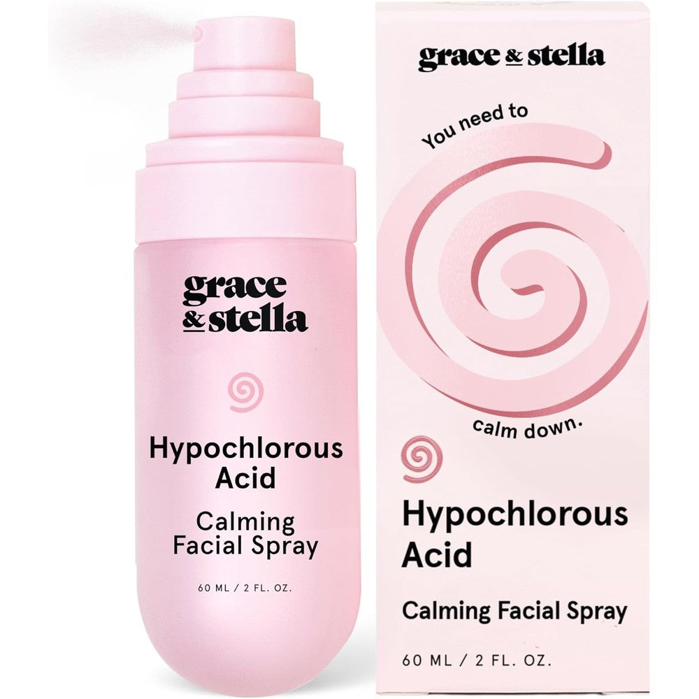 Grace & Stella Hypochlorous Acid Spray front view travel size acne mist