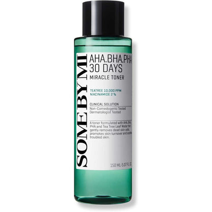 Some By Mi AHA BHA PHA 30 Days Miracle Toner bottle front view