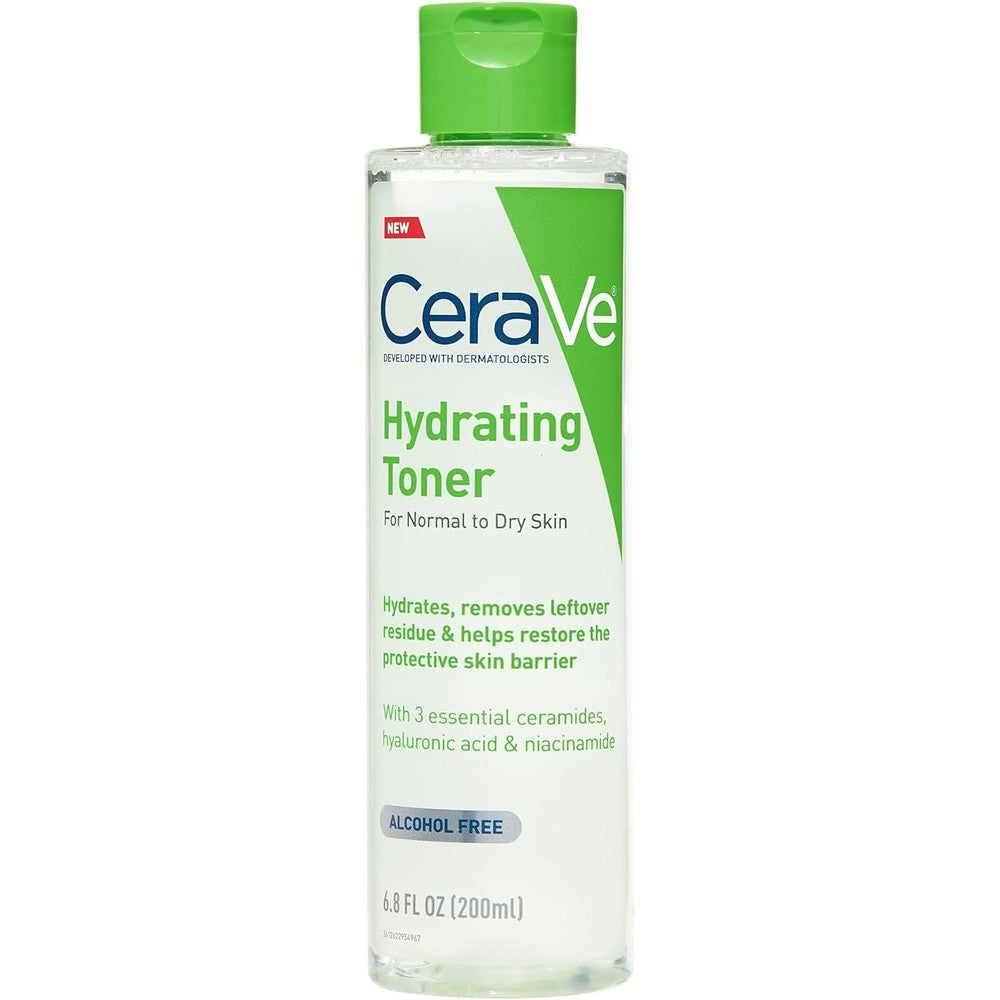 CeraVe Hydrating Toner front view bottle for dry skin care
