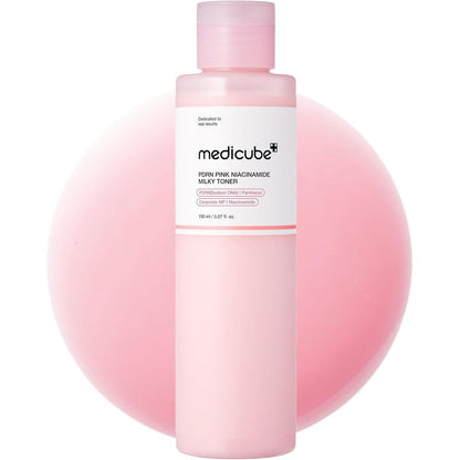 Medicube PDRN Pink Niacinamide Milky Toner front view