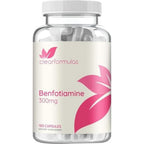 Clear Formulas Benfotiamine 300mg bottle front view dietary supplement