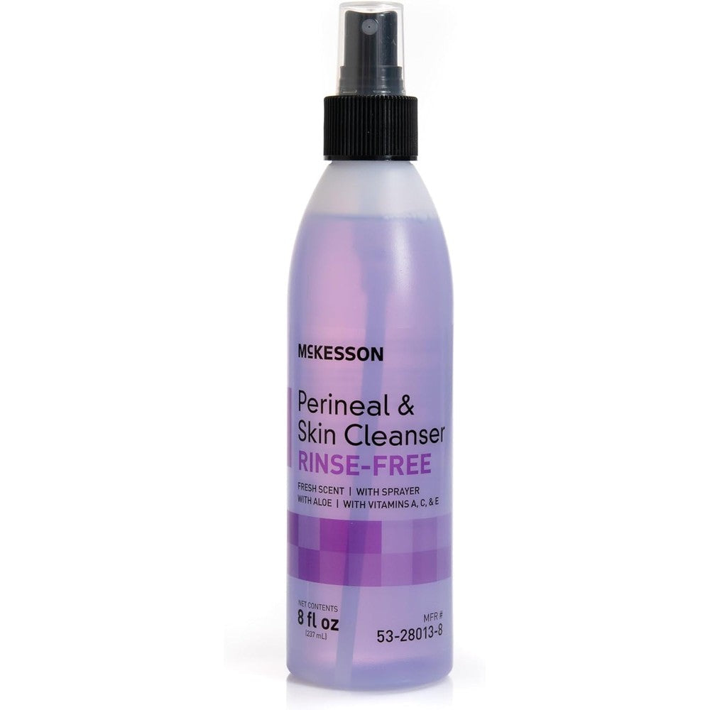McKesson Staydry Performance Perineal Wash front view bottle