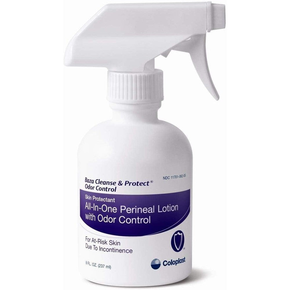 Coloplast Baza Cleanse and Protect 8 ounce bottle front view