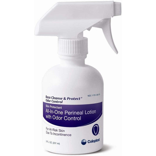 Coloplast Baza Cleanse and Protect 8 ounce bottle front view