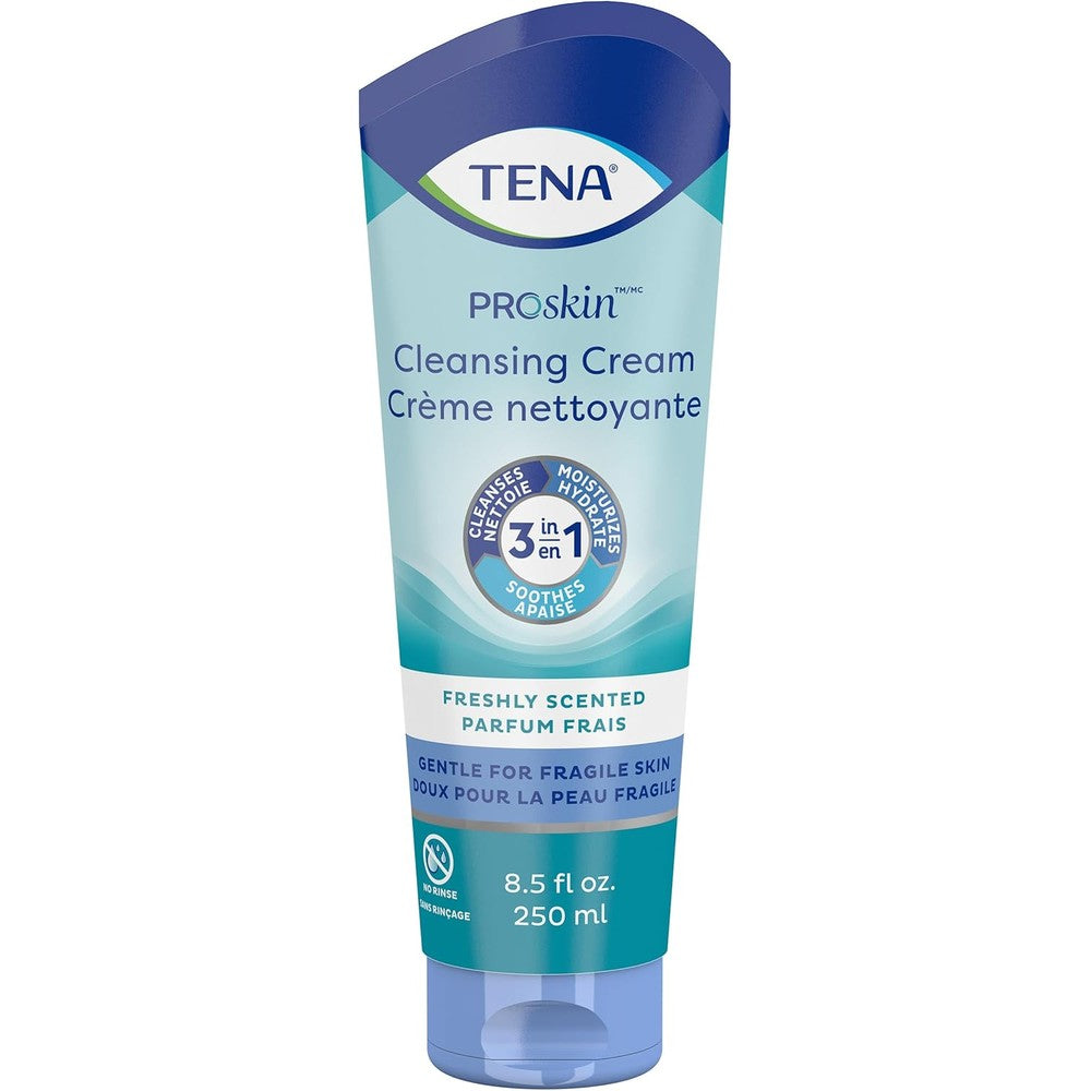 Tena Proskin Cleansing Cream front view 8.5 fluid ounce tube