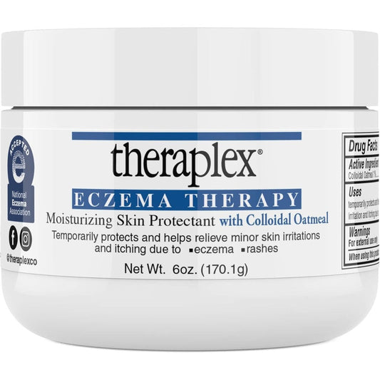 Theraplex Eczema Therapy front view jar for sensitive skin relief