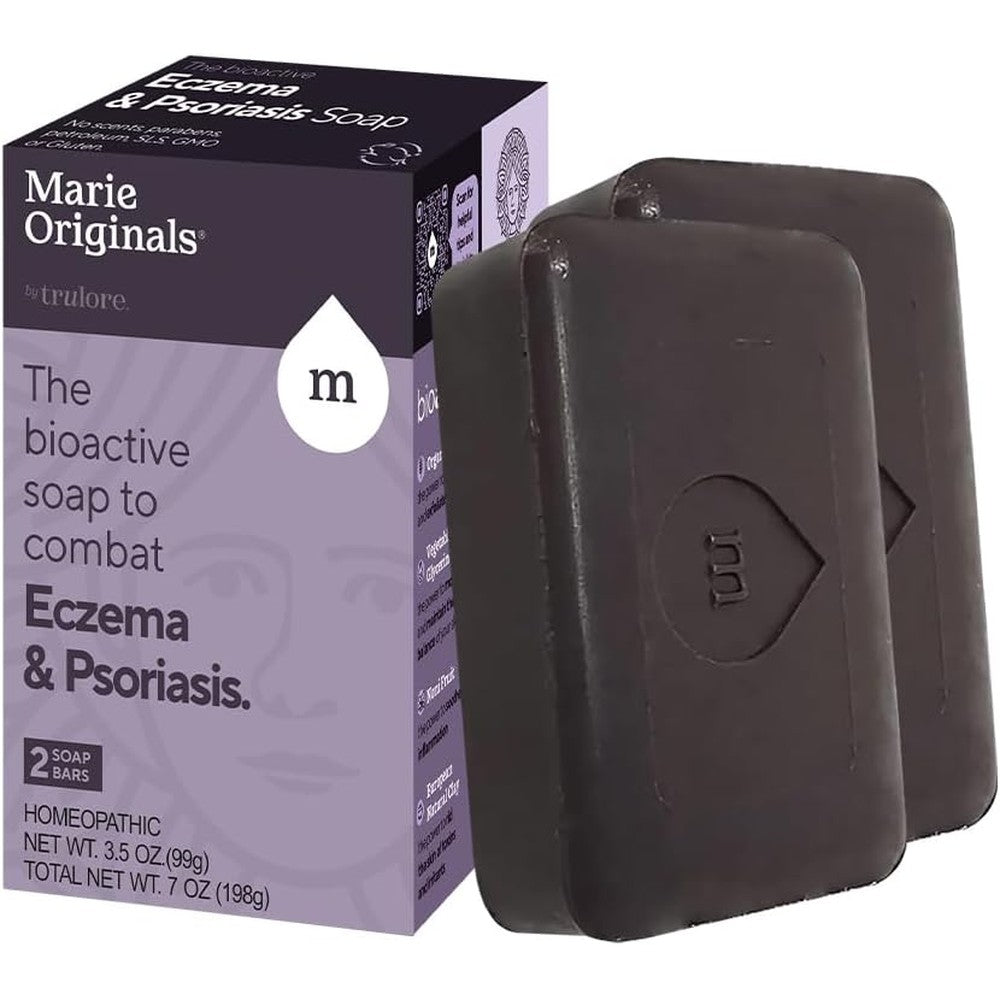 Marie Originals Eczema Face Soap Body Wash Bar packaging front view