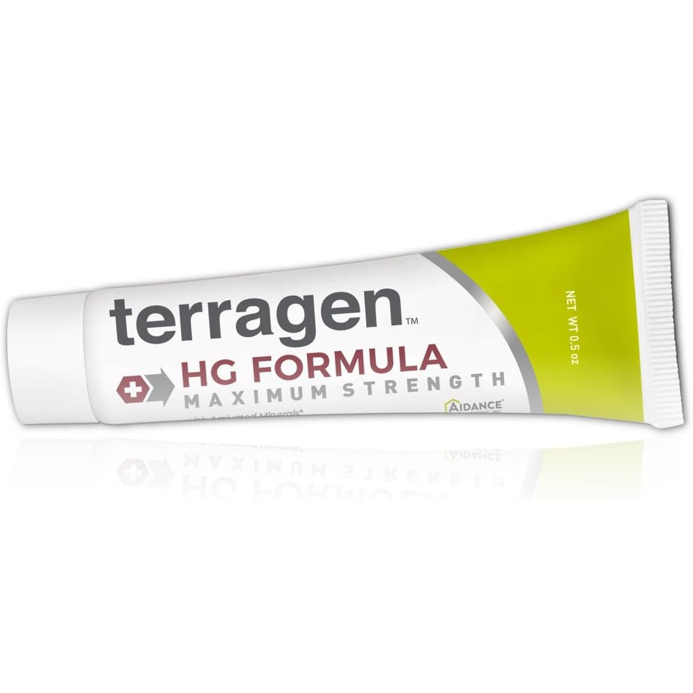 Terrasil Terragen HG Formula MAX genital sores cream front view packaging