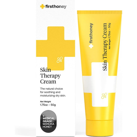 First Honey Manuka Honey Cream front view tube for eczema relief