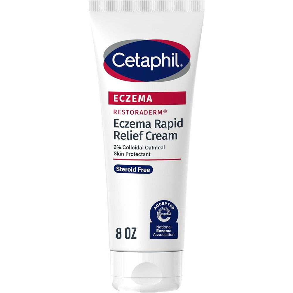 Cetaphil Eczema Restoraderm Flare Up Relief Cream front packaging view