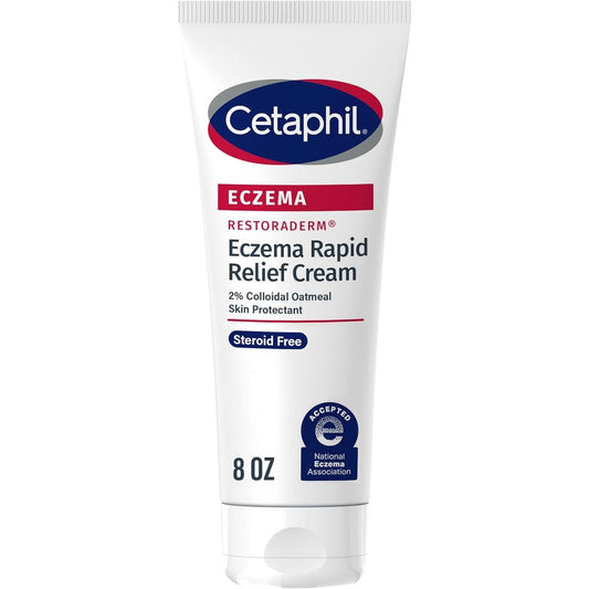 Cetaphil Eczema Restoraderm Flare Up Relief Cream front packaging view