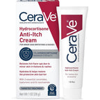 CeraVe 1 Percent Hydrocortisone Anti Itch Cream front view tube for eczema relief
