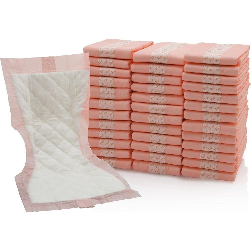 Vakly Extra Large Postpartum Maternity Pads front view pack of forty