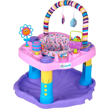 Evenflo Exersaucer Sweet Tea Party front view activity center