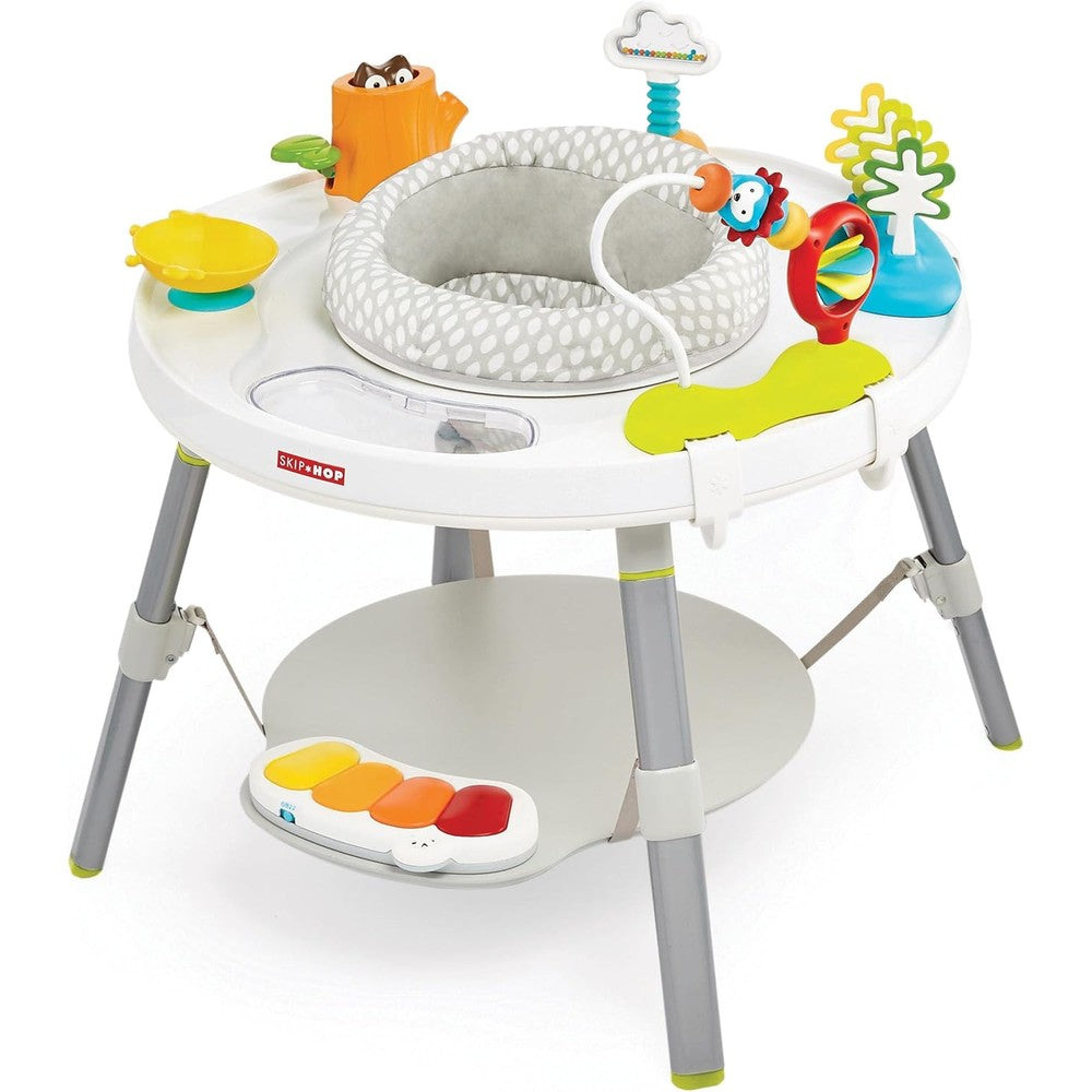 Skip Hop Explore And More 3 Stage Activity Center front view for infants