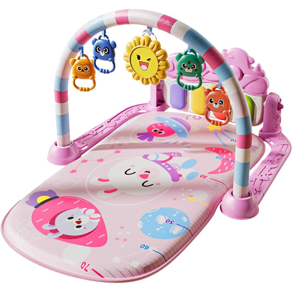 Zest 4 Toyz Al Ying Le baby play mat and piano gym front view