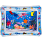 Splashin'kids inflatable tummy time water mat front view