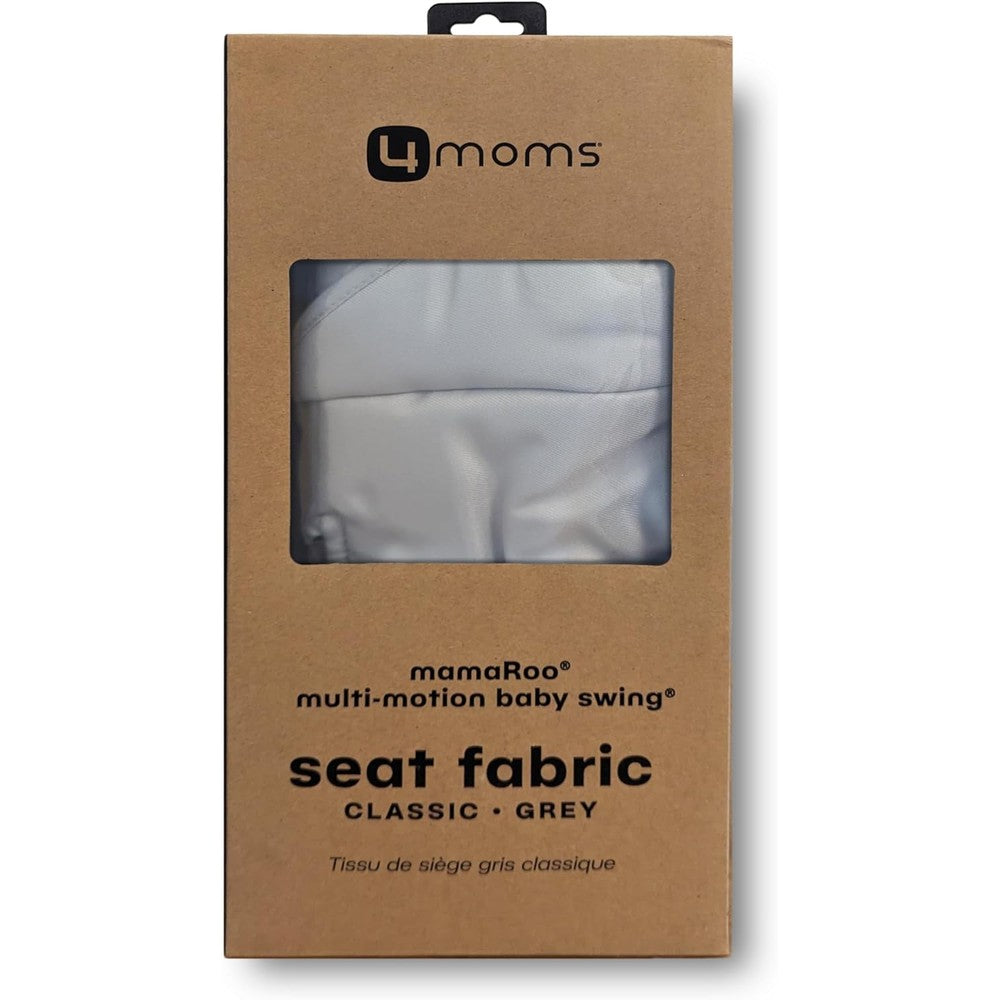 4moms extra seat fabric front view in grey classic