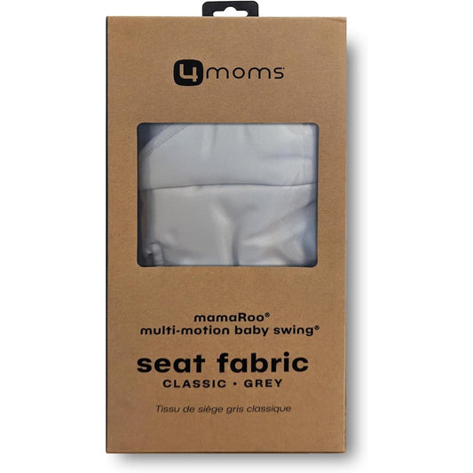 4moms MamaRoo Extra Seat Fabric Grey Classic front view