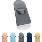 UWSTE Ajrwiiy fabric seat bouncer replacement cover front view grey
