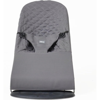 Belltop grey replacement seat cover for BabyBjorn bouncer front view