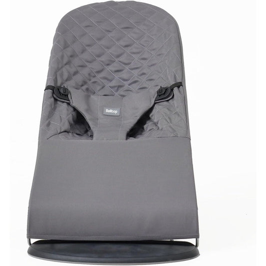 Belltop grey replacement seat cover for BabyBjorn bouncer front view