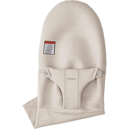 BabyBjörn Fabric Seat For Bouncer Bliss 3D Jersey Light Beige Replacement Cover For Baby Bouncer Balance Soft And Bouncer Bliss Models - Image 1
