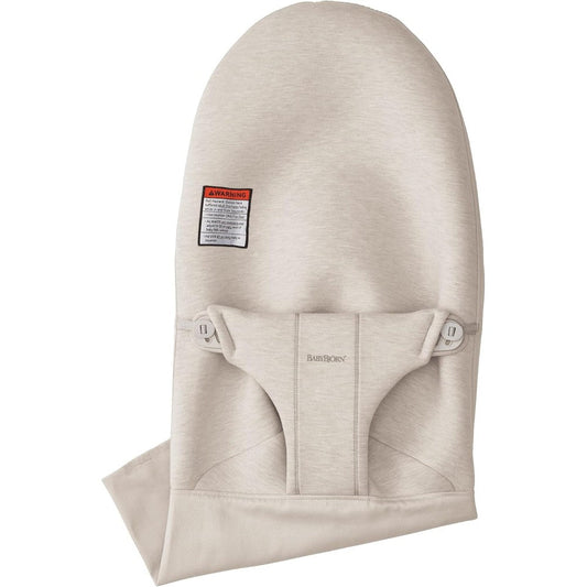 BabyBjörn Fabric Seat For Bouncer Bliss 3D Jersey Light Beige Replacement Cover For Baby Bouncer Balance Soft And Bouncer Bliss Models - Image 1