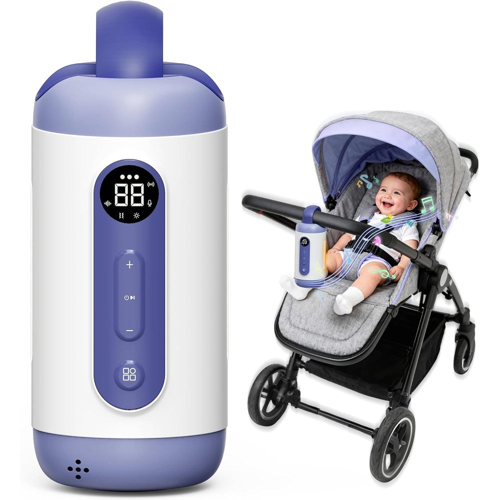 Momfann rechargeable hands-free baby rocker front view